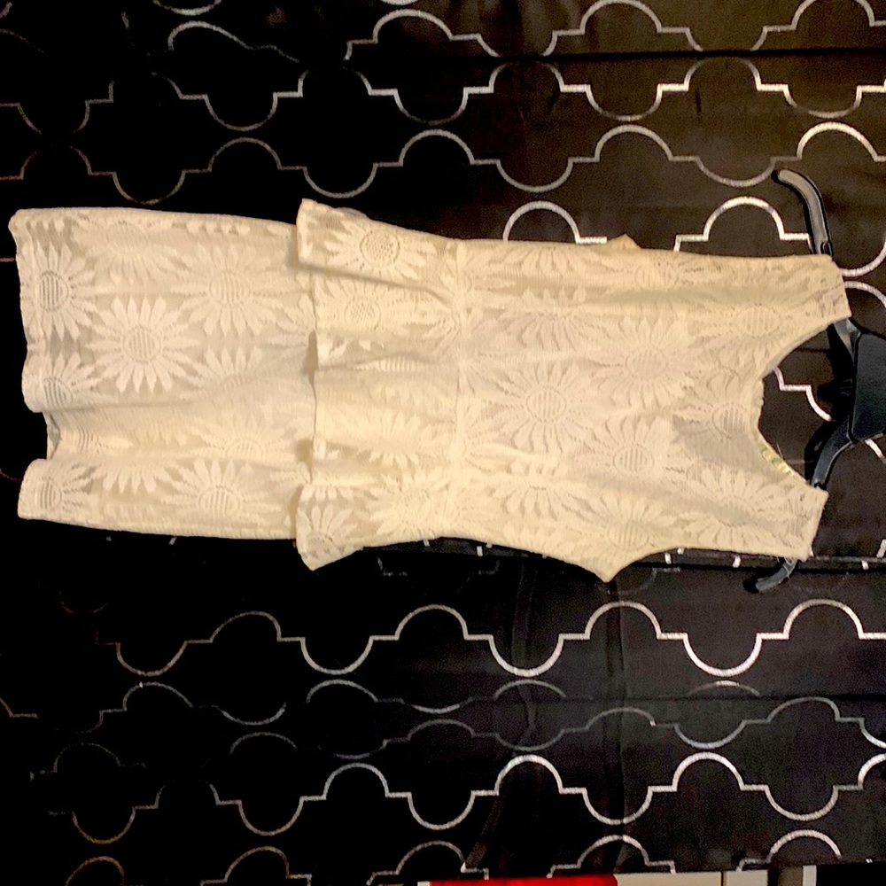 Formal beige dress